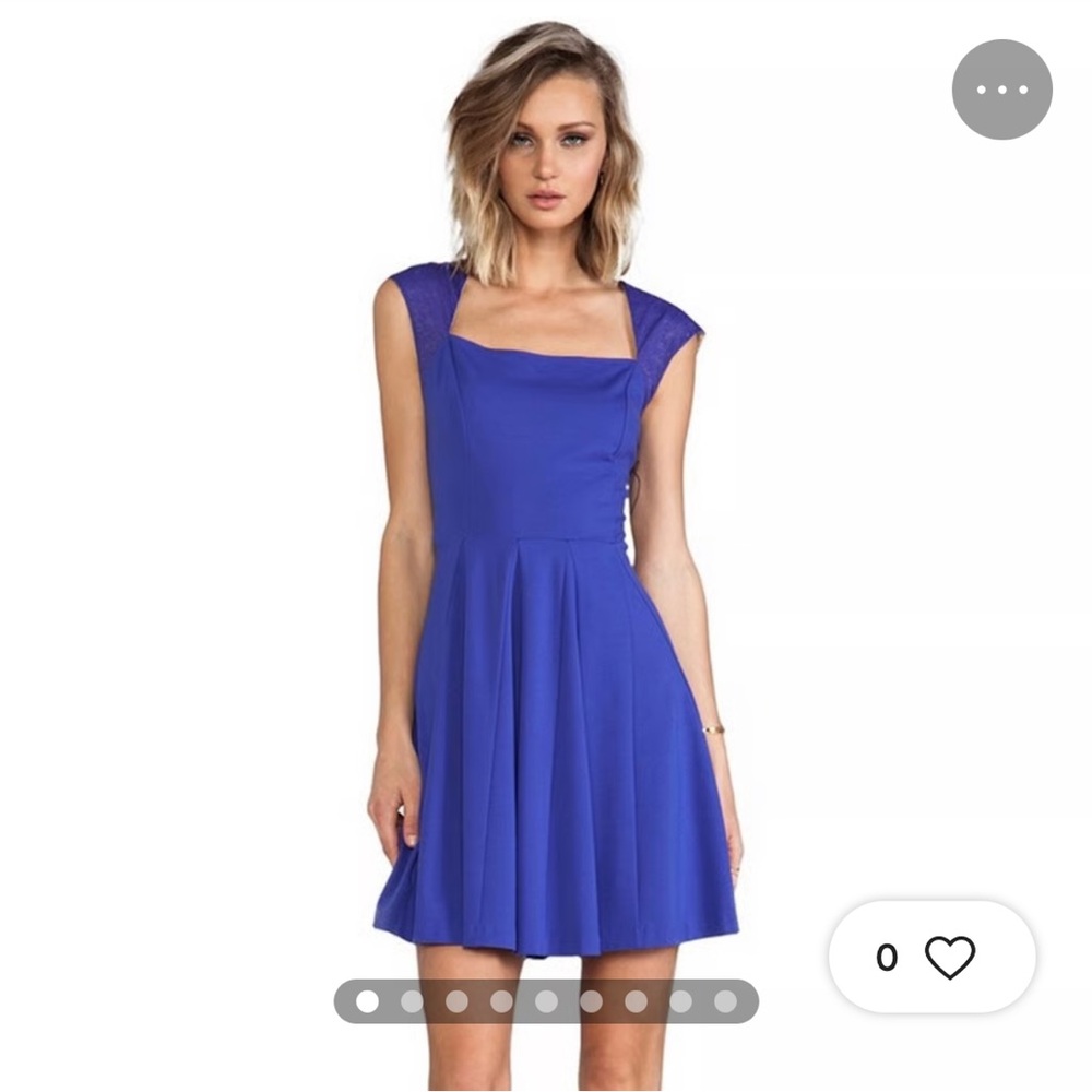 NWT — ERIN by Erin Fetherston Elena Dress in Spectrum Blue — Size 8